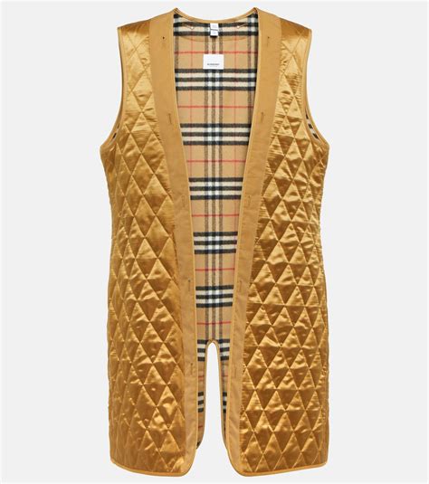 cheap burberry bubble vest|burberry quilted vest women.